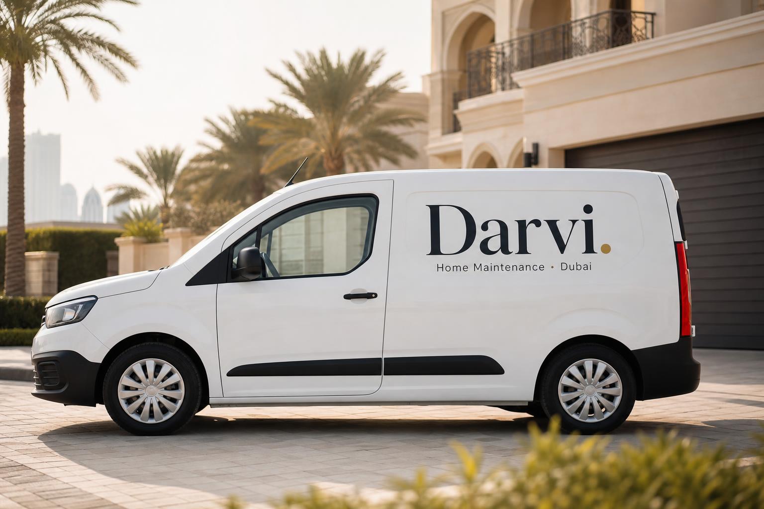 Darvi branded service van